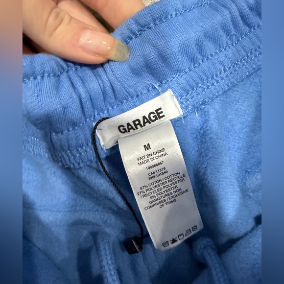 Garage Blue Women's Zip Up + Cargo sweatpants set - Picture 4 of 9